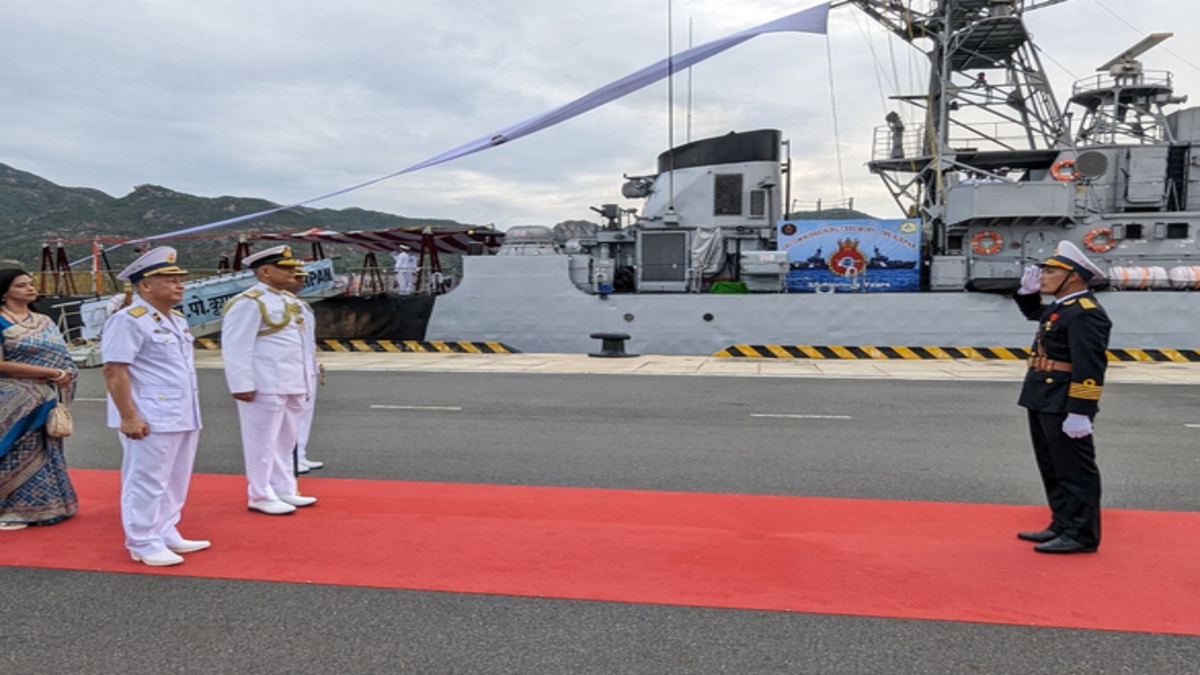 Indian Navy hands over INS Kirpan to Vietnam navy as India keep eye on China